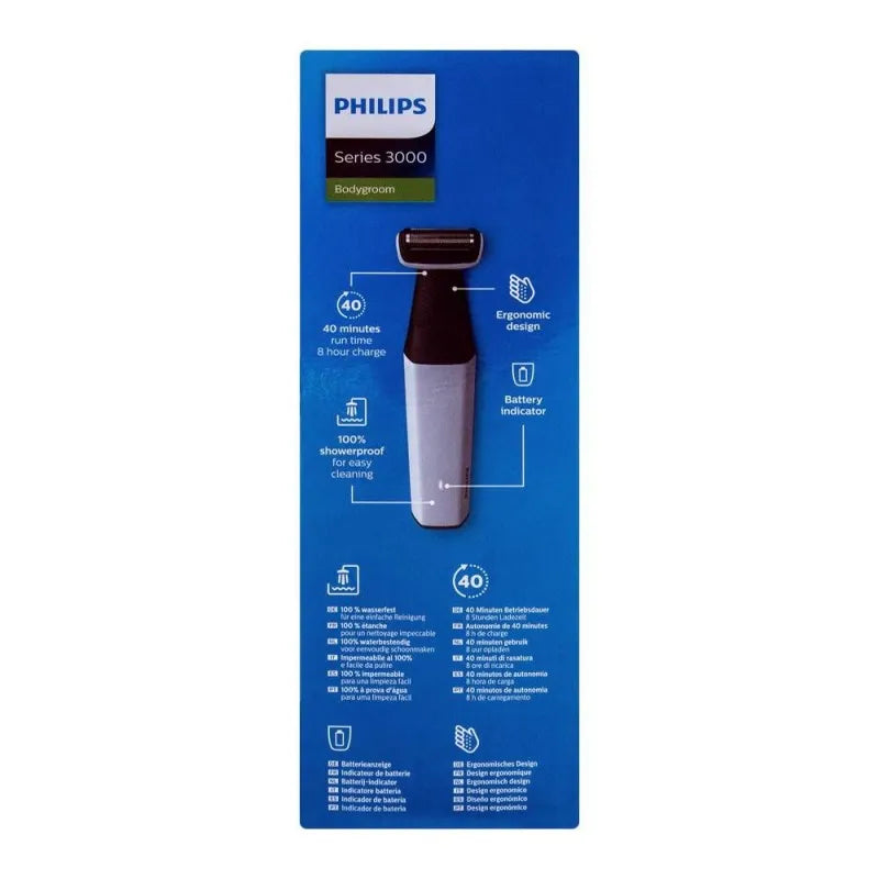 Philips Series 3000 Body Groom Smooth Body Shaver, BG3005/15