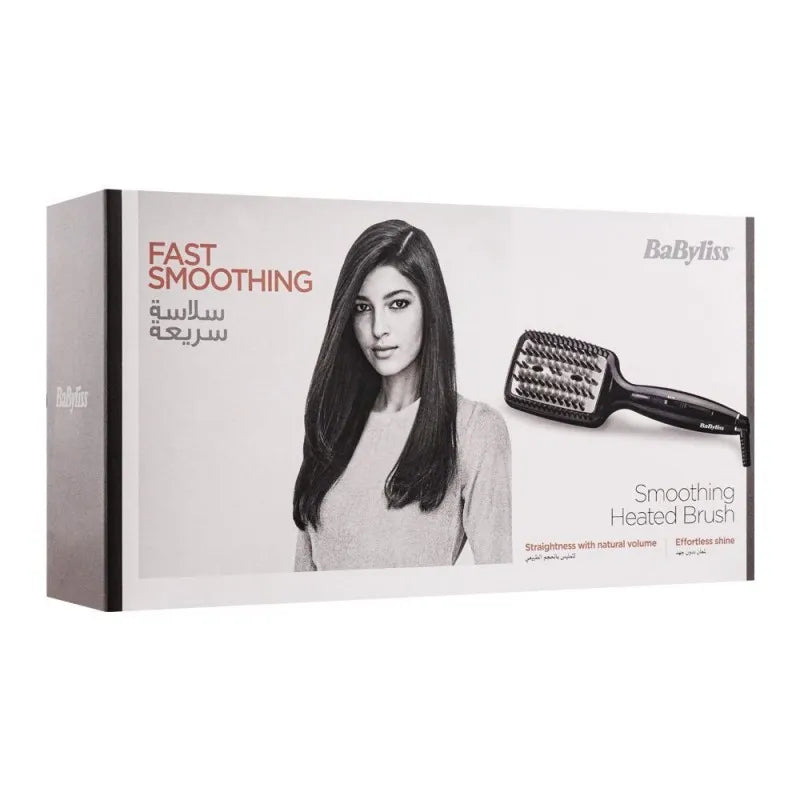 Buy Babyliss Fast Smoothing Heated Brush, HSB101SDE