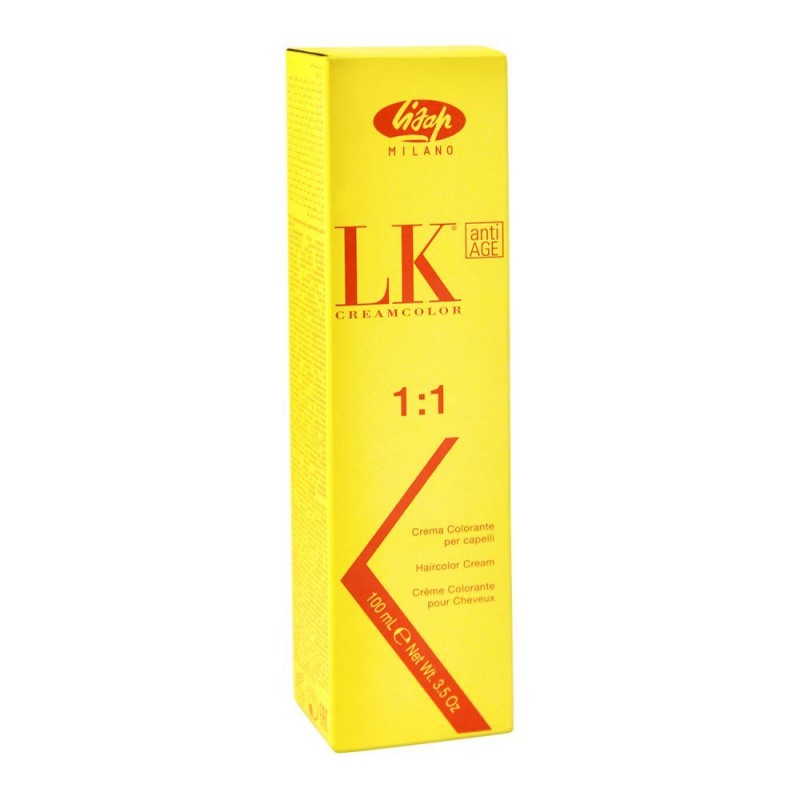 Lisap Milano LK 1:1 Cream Color, 4/0 AA Medium Brown, 100ml