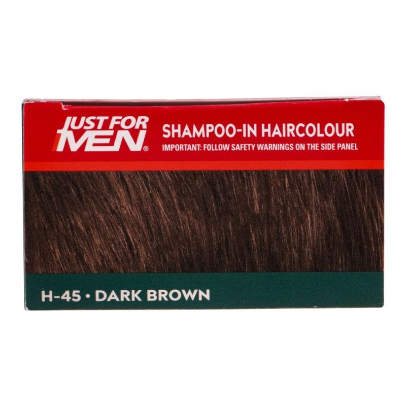 Just For Men Shampoo-In Hair Colour, H-45 Dark Brown
