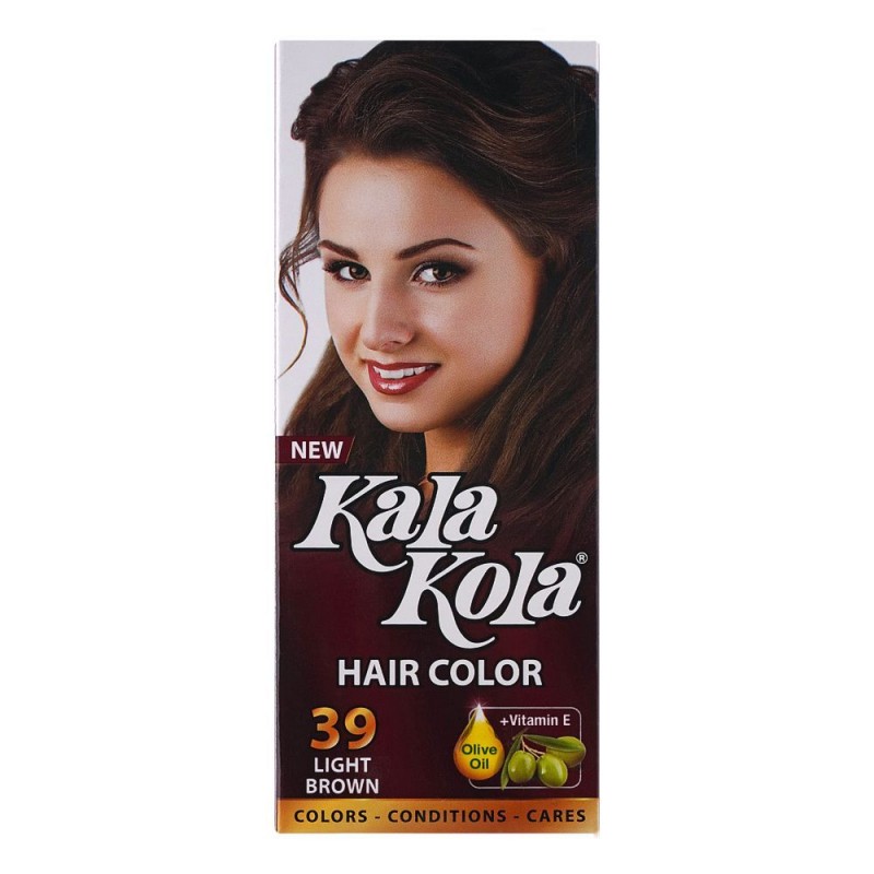 Kala Kola Hair Colour, 39 Light Brown