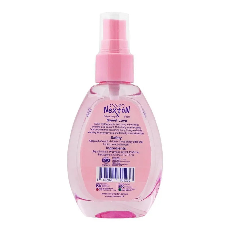 Buy Nexton Baby Sweet Love Baby Cologne, 80ml in Pakistan
