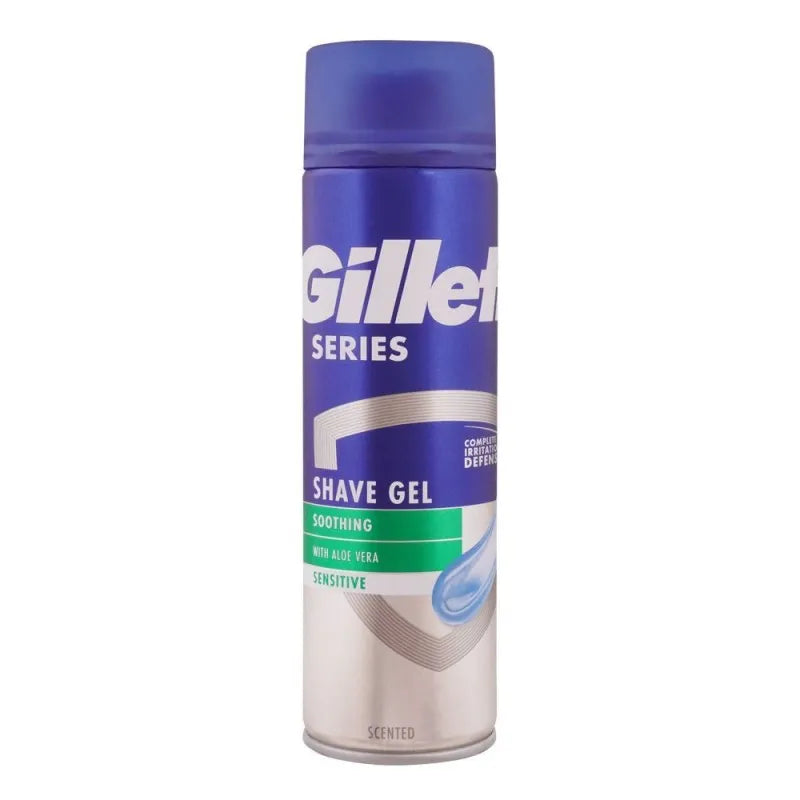 Gillette Series Soothing With Aloe Vera Sensitive Shave Gel