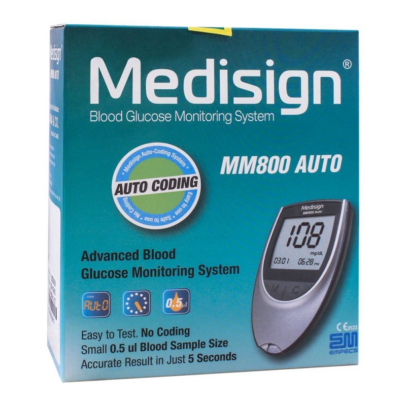Medisign Advanced Blood Glucose Monitoring System, MM800 Auto
