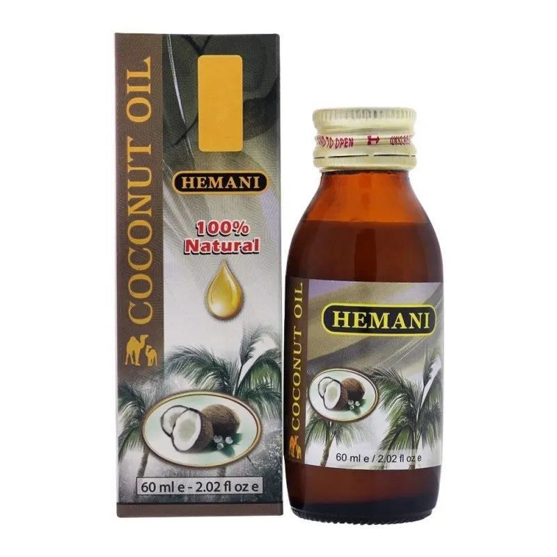 Buy Hemani Coconut Oil, 60ml Online Shopaholic.pk