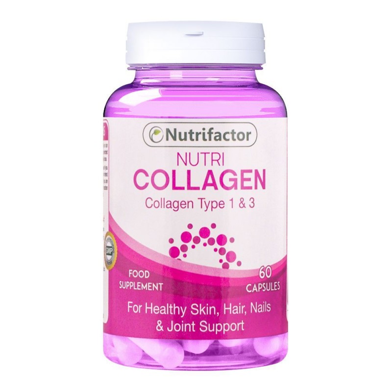 Nutrifactor Nutri Collagen Type 1 & 3 Food Supplement, 60 Capsules