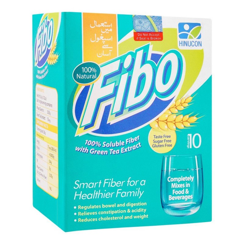Hilton Pharma Fibo Fiber Supplement, 10-Pack