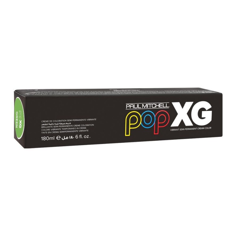 Paul Mitchell Pop XG Vibrant Semi Permanent Cream Color, Green
