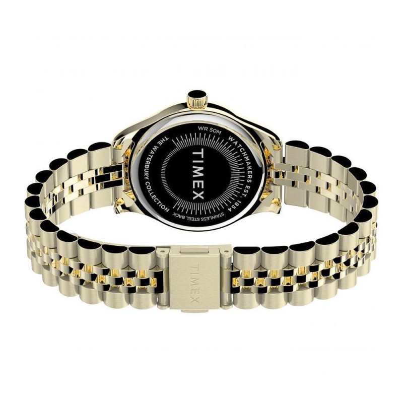 Timex Women's Waterbury Traditional 34mm Watch, Gold-Tone, TW2T74800