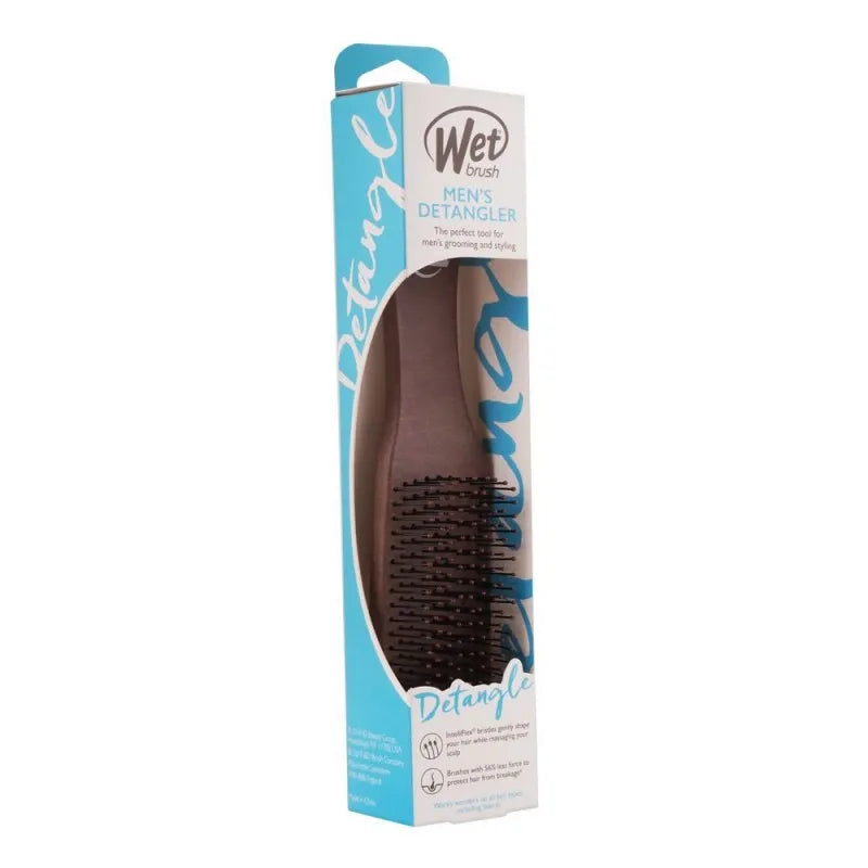 Buy Wet Brush Men's Detangler Hair Brush, Brown Leather