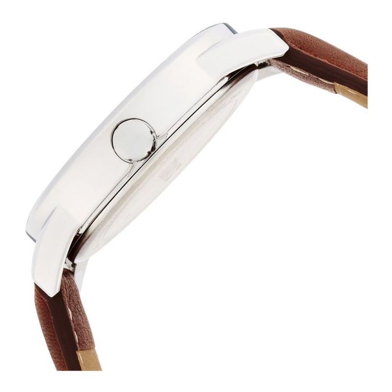 Timex Men's Easy Reader Brown Leather Quartz Fashion Watch - TW2P75900