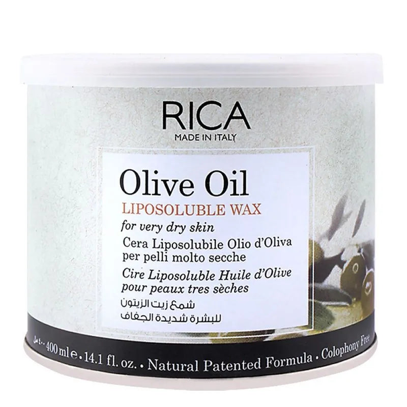 Buy RICA Olive Oil Dry Skin Liposoluble Wax 400ml Pakistan