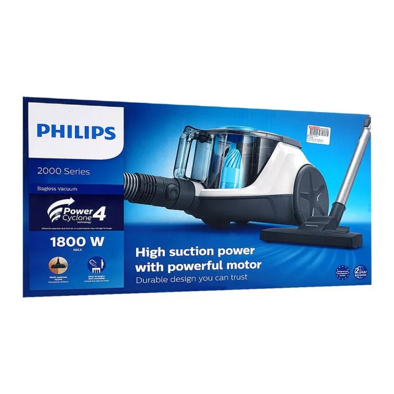 Philips 2000 Series Bagless Vacuum Cleaner, 1800W, XB2023/01