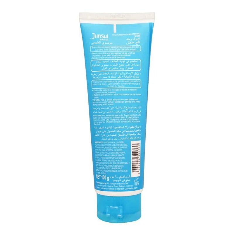Buy Junsui Ice Cool Face Wash With Whitening, 100g