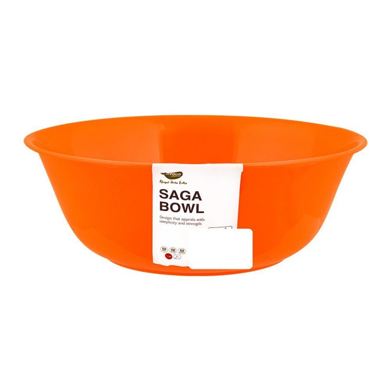 Appollo Saga Bowl, Orange, 2 Liters