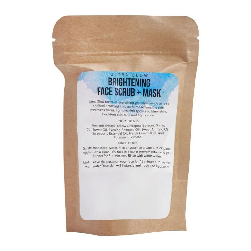 Buy Aura Ultra Glow Brightening Face Scrub + Mask, 50g