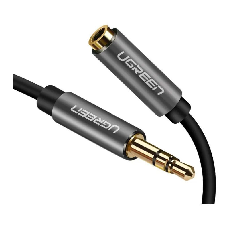 Buy UGreen 3 5mm Male To Female Audio Cable Black 10595 buy-ugreen-3-5mm-male-to-female-audio-cable-black-10595