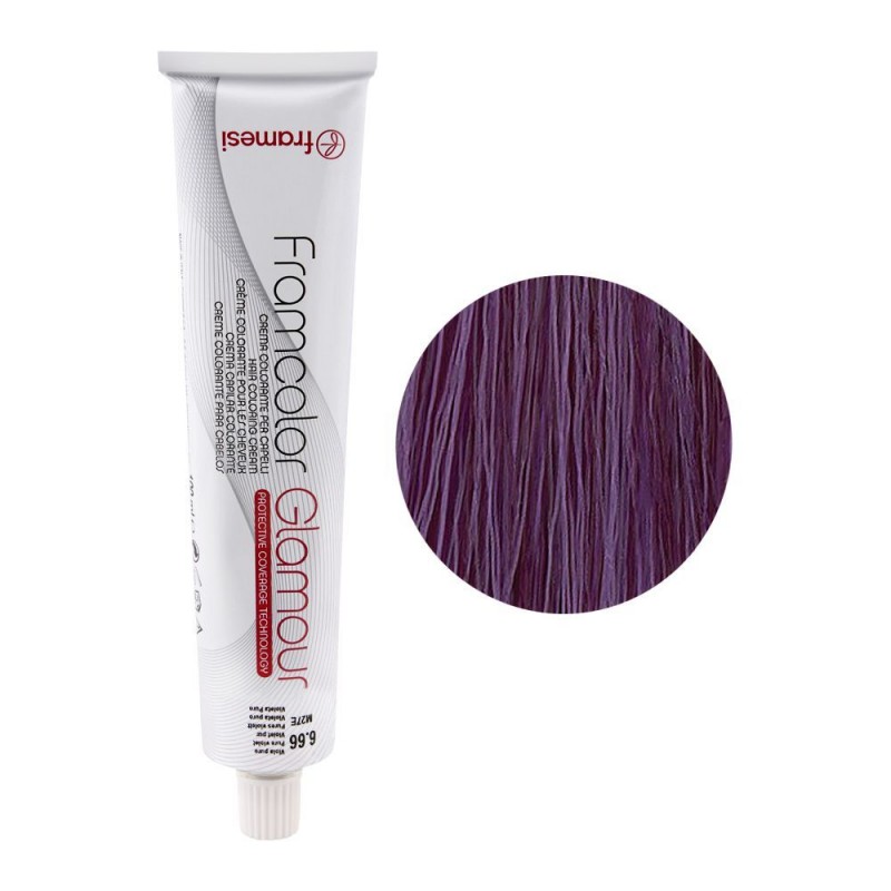 Framesi Framcolor Glamour Hair Coloring Cream, 6.66 Pure Violet