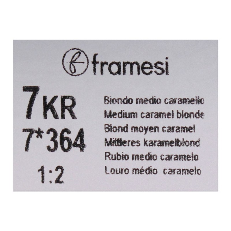 Framesi Framcolor 2001 Hair Colouring Cream, 7KR Medium Caramel Blonde
