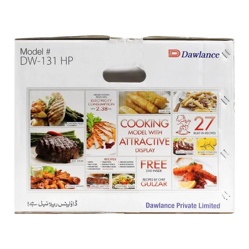 Dawlance Cooking Series Microwave Oven, 30 Liters, DW131 HP