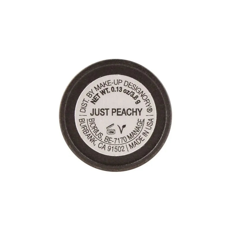 Buy MUD Makeup Designory Sheer Lipstick, Just Peachy