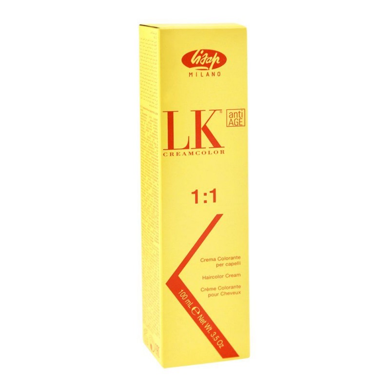 Lisap Milano LK 1:1 Cream Color, 7/0 AA Medium Blonde, 100ml
