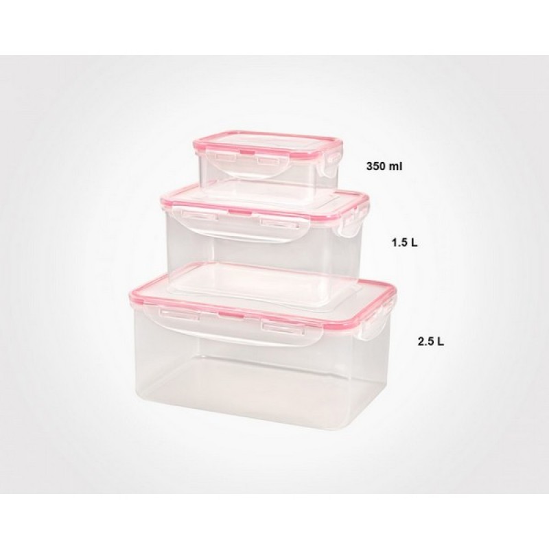Limon Food Container 3Pcs Set Product Code: 23635