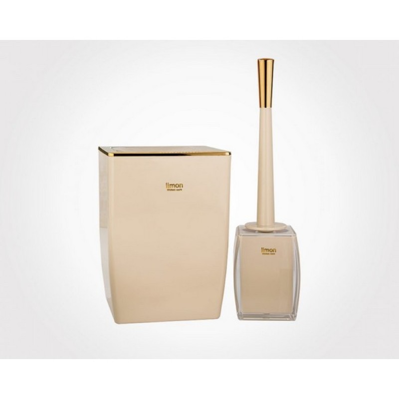 Limon Dustbin With Brush Product Code: 1810