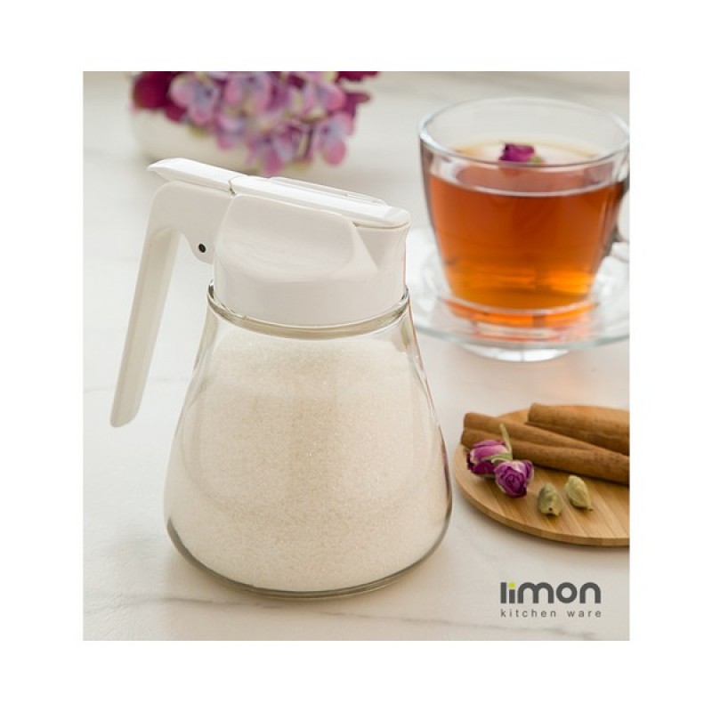 Limon Glass Canister Sugar and Oil Pot (250ml) Product Code: 20835