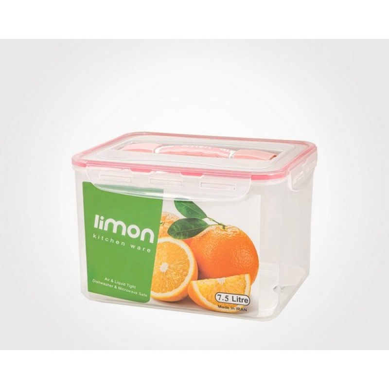 Limon Four Lock Container With Handle 7.5 LTR Product Code: 10235