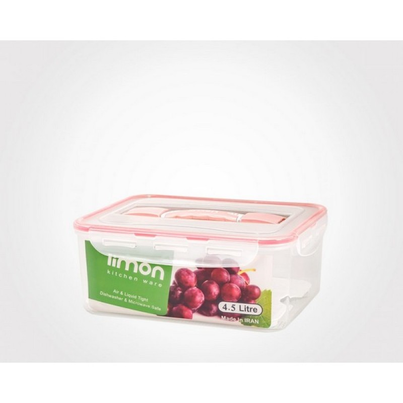 Limon Four Lock Container 4.5 Ltr Product Code: 10035