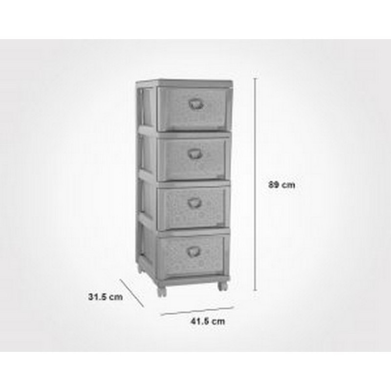 Limon 4 Layer Drawer Product Code: 1532