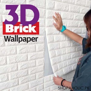 Buy 3D Foam Brick Wallpaper Stickers at Best Price in Pakistan